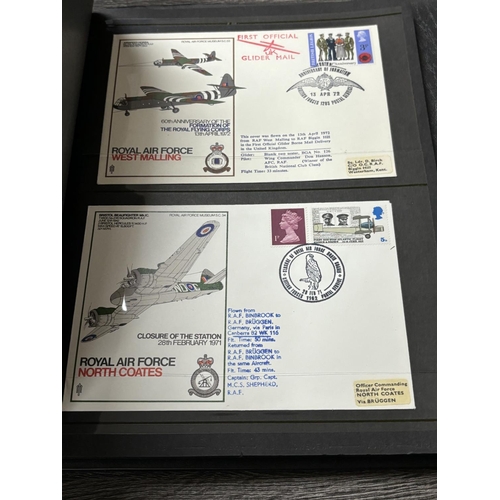 71 - ALBUM OF R.A.F MUSEUM FLOWN COVERS