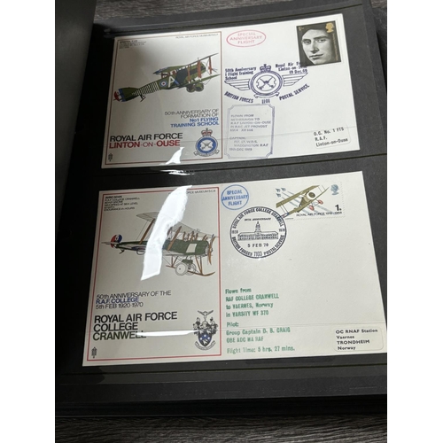 71 - ALBUM OF R.A.F MUSEUM FLOWN COVERS