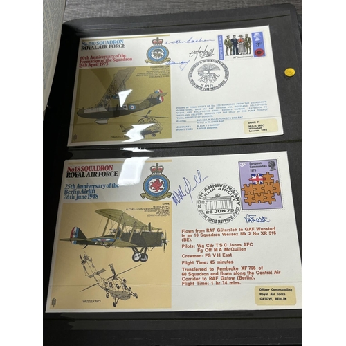 72 - ALBUM OF R.A.F MUSEUM FLOWN COVERS