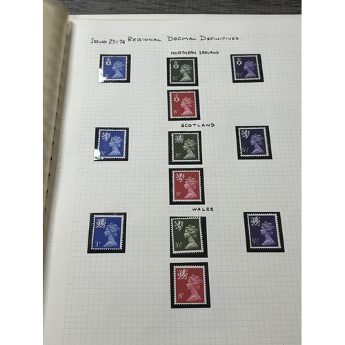 73 - STAMP ALBUM OF DECIMAL STAMPS