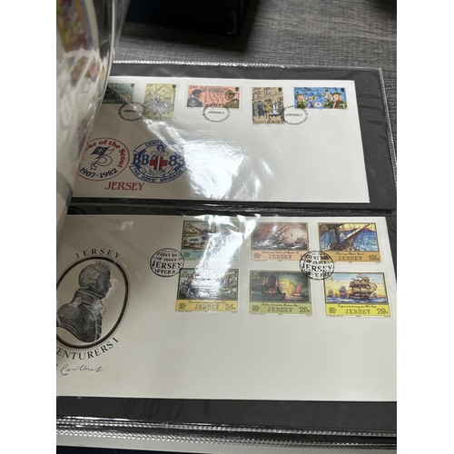 77 - ALBUM OF FIRST DAY COVERS 1979-1986