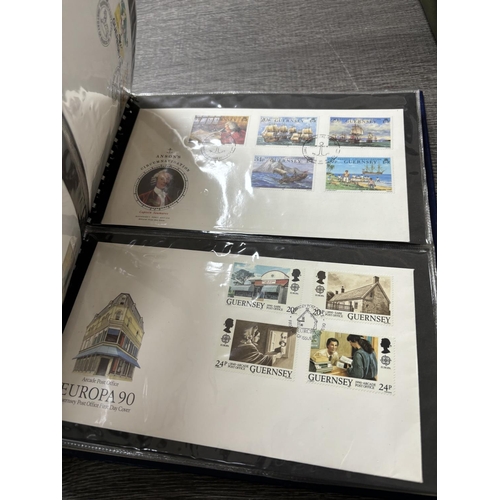 82 - ALBUM OF FIRST DAY COVERS 1987