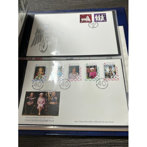 59 - ALBUM OF FIRST DAY COVERS 1985-1992