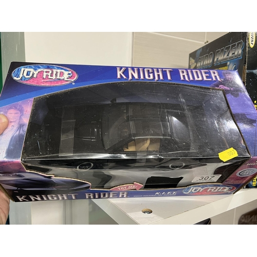 307 - JOY RIDE LTD EDITION DIE CAST KNIGHT RIDER KIT CAR MINT IN BOX