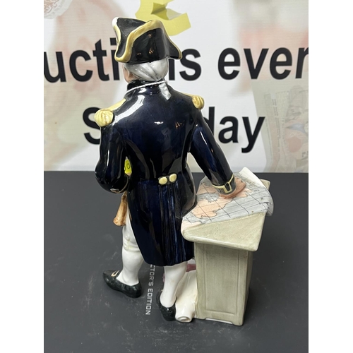 49 - ROYAL DOULTON THE CAPTAIN FIGURINE APPROX 25CM TALL