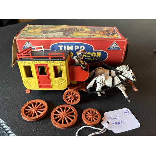 TIMPO TOYS COVERED WAGON BOXED A/F