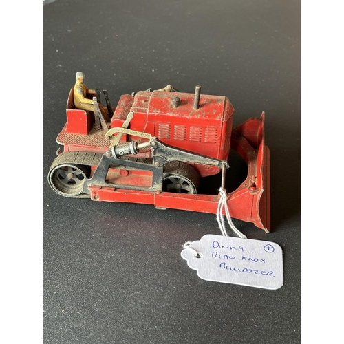 862 - DINKY BLAW KNOX BULLDOZER PLAYWORN