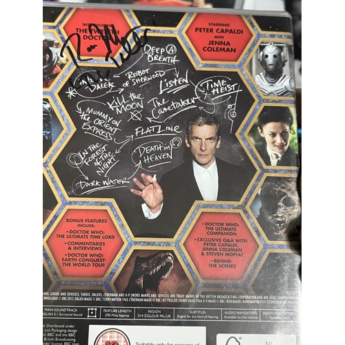 235 - SIGNED DOCTOR WHO DVD WHEN BIDDING ON THIS LOT PLEASE SEE THE PHOTOS FOR YOUR OWN REASSURANCE