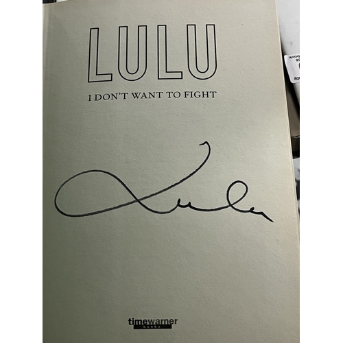 318 - SIGNED LU LU BOOK WHEN BIDDING ON THIS LOT PLEASE SEE THE PHOTOS FOR YOUR OWN REASSURANCE