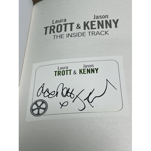 351 - SIGNED LAURA TROTT & JASON KENNEY BOOK WHEN BIDDING ON THIS LOT PLEASE SEE THE PHOTOS FOR YOUR OWN R... 