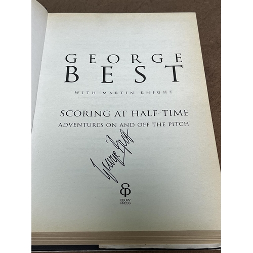 363 - SIGNED GEORGE BEST BOOK WHEN BIDDING ON THIS LOT PLEASE SEE THE PHOTOS FOR YOUR OWN REASSURANCE