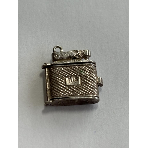 10 - STERLING SILVER CHARM/PENDANT LIGHTER