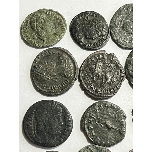 118 - 30 POSSIBLY ROMAN? COINS (PLEASE SEE PICTURES)