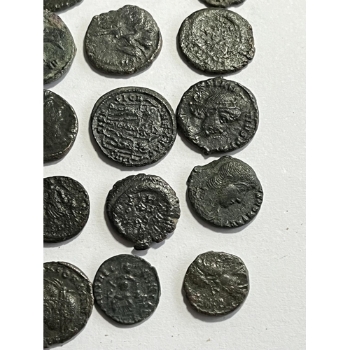 118 - 30 POSSIBLY ROMAN? COINS (PLEASE SEE PICTURES)