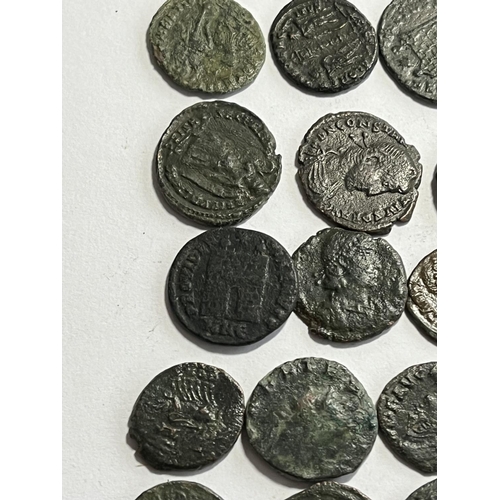 118 - 30 POSSIBLY ROMAN? COINS (PLEASE SEE PICTURES)