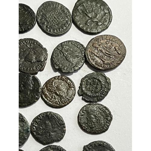 118 - 30 POSSIBLY ROMAN? COINS (PLEASE SEE PICTURES)