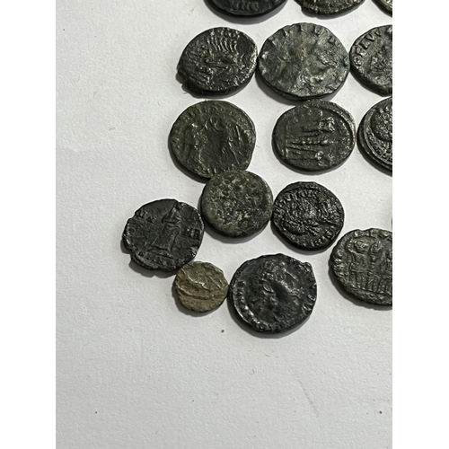 118 - 30 POSSIBLY ROMAN? COINS (PLEASE SEE PICTURES)