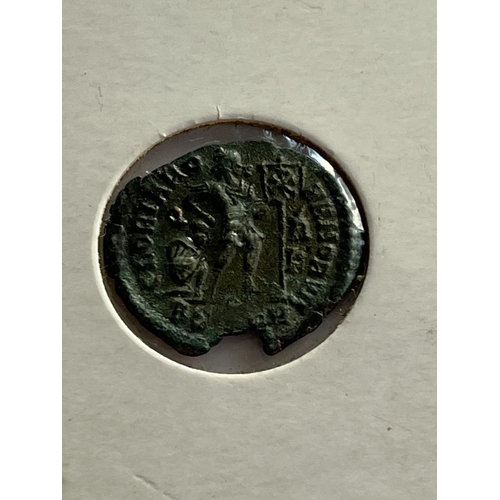 126 - VALENTINIAN 1 GLORIA ROMAN EMP WITH LABORUM & LAPHIE