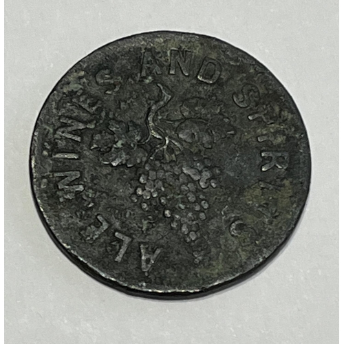 167 - J. HEMMING KINGS HEAD INN EVESHAM TOKEN 3D