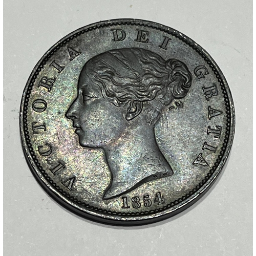 179 - 1854 HALF PENNY VICTORIA