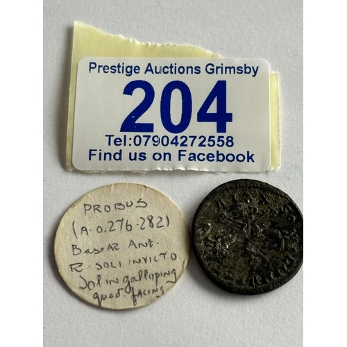 204 - ROMAN COIN SEE PICTURES