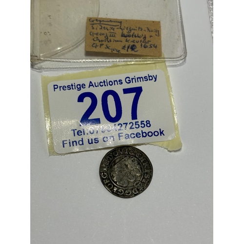 207 - 1654 GEORGE III COIN