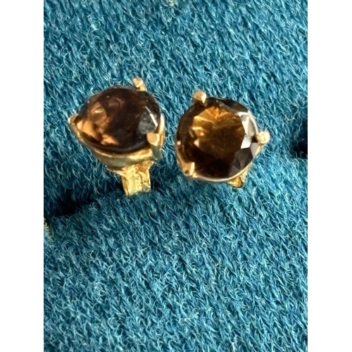 23 - 9CT GOLD EARRINGS 1.1G