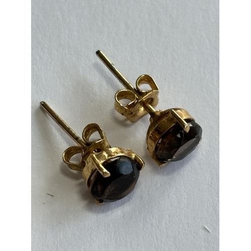 23 - 9CT GOLD EARRINGS 1.1G