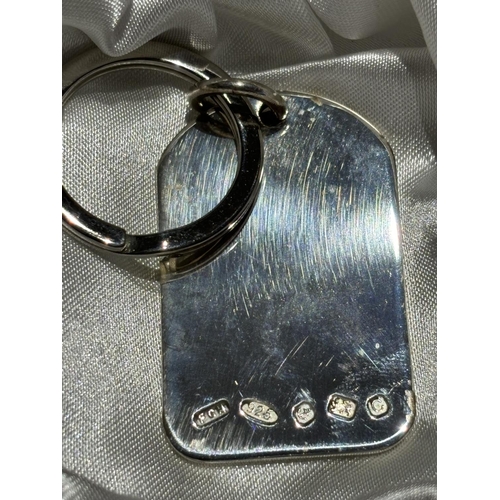 298 - BRAYBROOK & BRITTEN STERLING SILVER KEYRING 20G