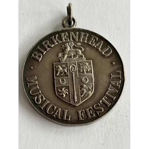 67 - STERLING SILVER BIRKENHEAD MUSICAL FESTIVAL AWARD 1930