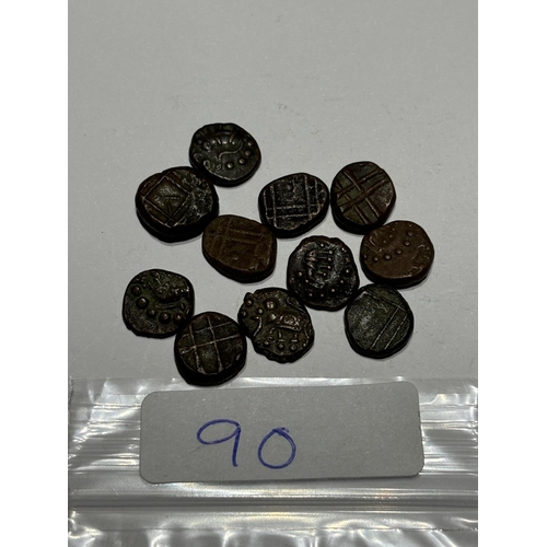 90 - ASSORTED EARLY COPPER COINAGE