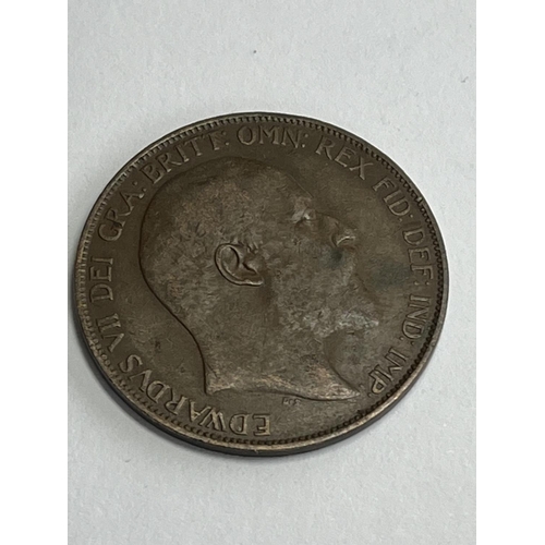 96 - 1906 PENNY WITH LONG TAIL 9