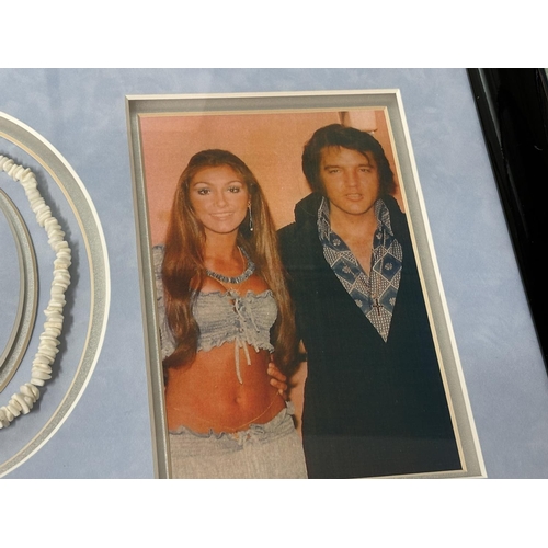 24 - ELVIS PRESLEY'S 1973 PUKA SHELL NECKLACE WHICH WAS A GIFT FROM LINDA THOMPSON. LINDA BEGAN DATING EL... 