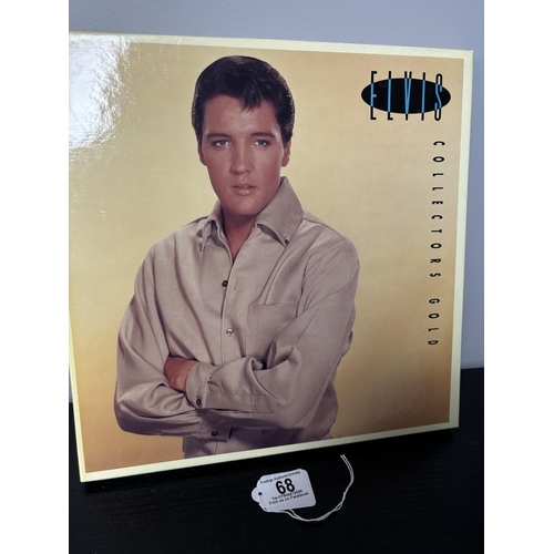 68 - ELVIS COLLECTORS GOLD CASSETTE BOX SET PLAYED ONCE