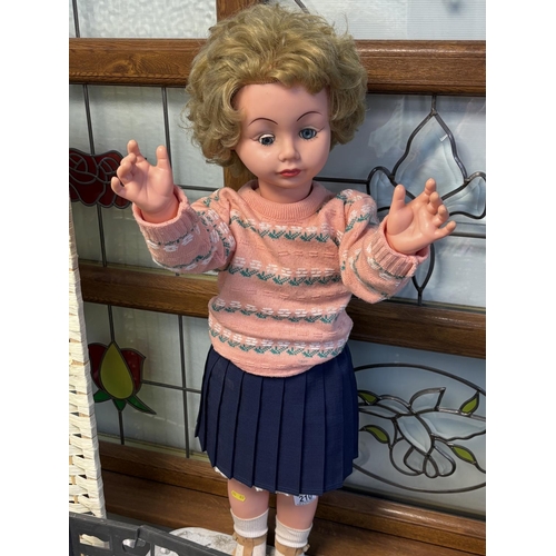 210 - LARGE DOLL MOVING ARMS & LEGS APPROX 35