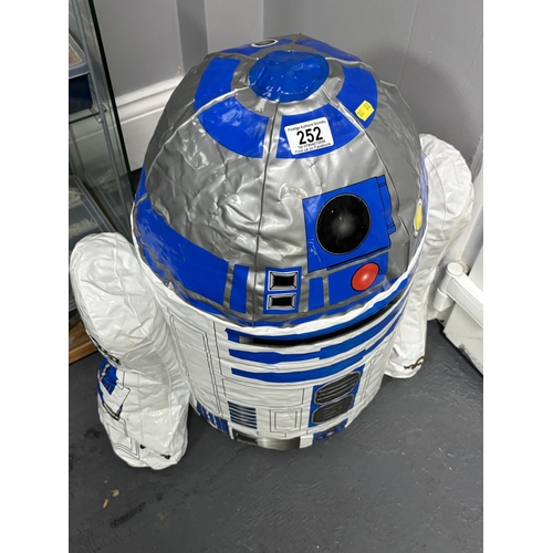 252 - INFLATABLE REMOTE CONTROL R2D2