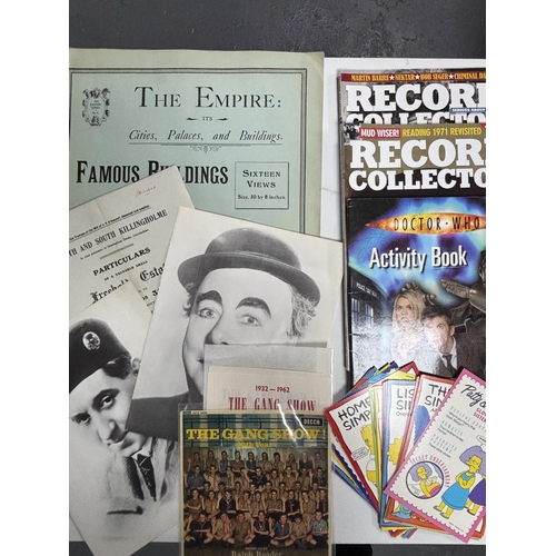 118 - BOX OF ASSORTED EMPHEMERA