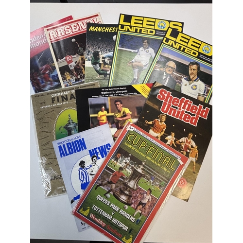 27 - ASSORTED OLDER FOOTBALL PROGRAMMES