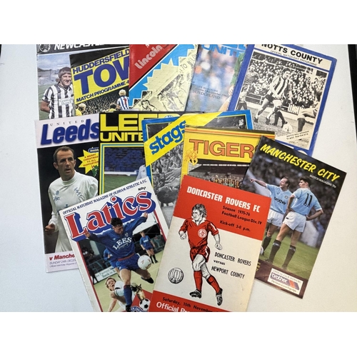 28 - ASSORTED OLDER FOOTBALL PROGRAMMES