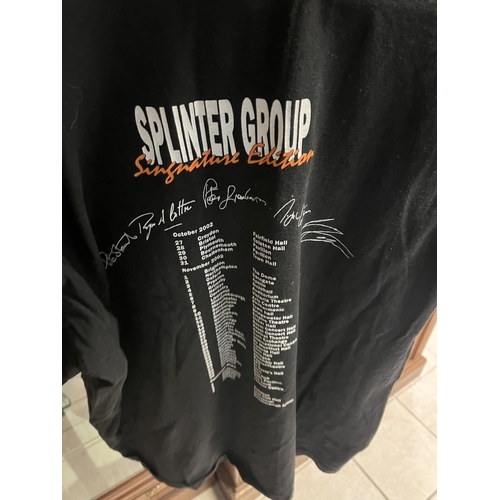 109 - SPLINTER GROUP 2002 SIZE EXTRA LARGE ORIGINAL T-SHIRT BOUGHT AT THE MUSIC/TOUR VENUE PLEASE SEE PICT... 