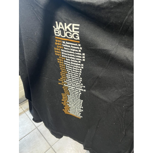 128 - JAKE BUGG 2013 SIZE LARGE ORIGINAL T-SHIRT BOUGHT AT THE MUSIC/TOUR VENUE PLEASE SEE PICTURES FOR CO... 