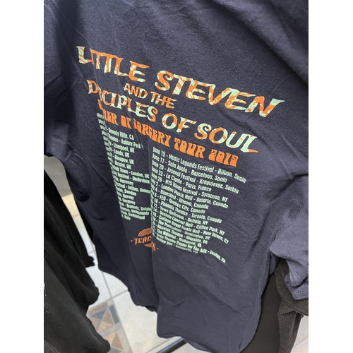 177 - LITTLE STEVEN & THE DISCIPLES OF SOUL 2019 SIZE LARGE ORIGINAL T-SHIRT BOUGHT AT THE MUSIC/TOUR VENU... 