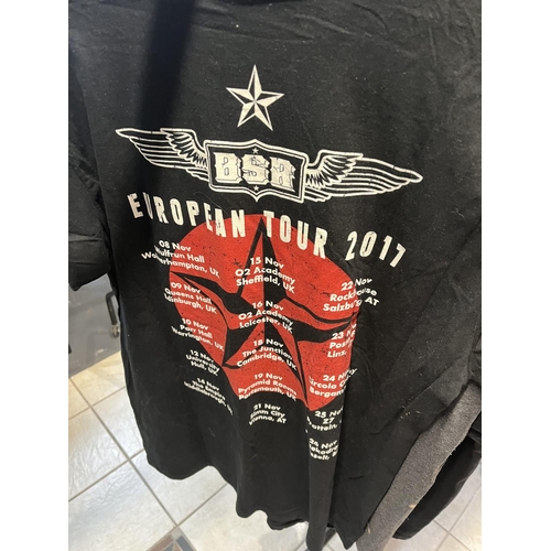 180 - BLACK STAR RIDERS 2017 SIZE EXTRA LARGE ORIGINAL T-SHIRT BOUGHT AT THE MUSIC/TOUR VENUE PLEASE SEE P... 