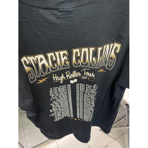 209 - STACIE COLLINS 2015 SIZE LARGE ORIGINAL T-SHIRT BOUGHT AT THE MUSIC/TOUR VENUE PLEASE SEE PICTURES F... 