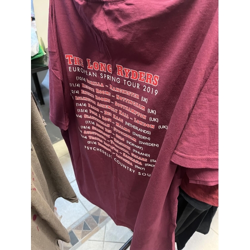 220 - THE LONG RIDERS SPRING TOUR 2019 SIZE XL ORIGINAL T-SHIRT BOUGHT AT THE MUSIC/TOUR VENUE PLEASE SEE ... 