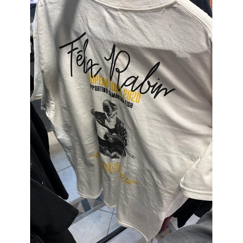 225 - FELIX RABIN 2020 SIZE LARGE ORIGINAL T-SHIRT BOUGHT AT THE MUSIC/TOUR VENUE PLEASE SEE PICTURES FOR ... 