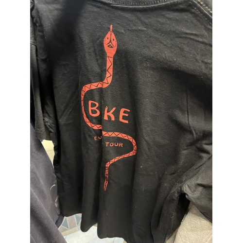 232 - BIKE 2019 SIZE UNKNOWN ORIGINAL T-SHIRT BOUGHT AT THE MUSIC/TOUR VENUE PLEASE SEE PICTURES FOR CONDI... 