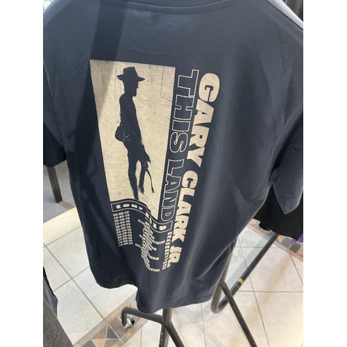 253 - GARY CLARKE JUNIOR 2019 SIZE LARGE ORIGINAL T-SHIRT BOUGHT AT THE MUSIC/TOUR VENUE PLEASE SEE PICTUR... 