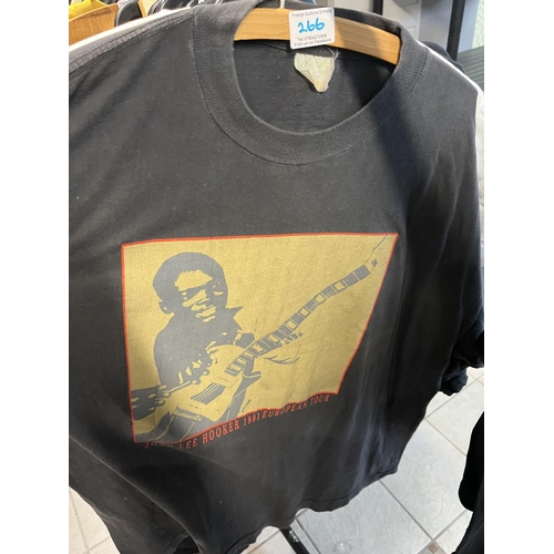 266 - JOHN LEE HOOKER 1991 SIZE XL ORIGINAL T-SHIRT BOUGHT AT THE MUSIC/TOUR VENUE PLEASE SEE PICTURES FOR... 