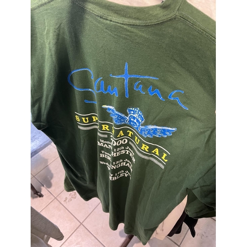 54 - SANTANA 2000 SIZE EXTRA LARGE ORIGINAL T-SHIRT BOUGHT AT THE MUSIC/TOUR VENUE PLEASE SEE PICTURES FO... 